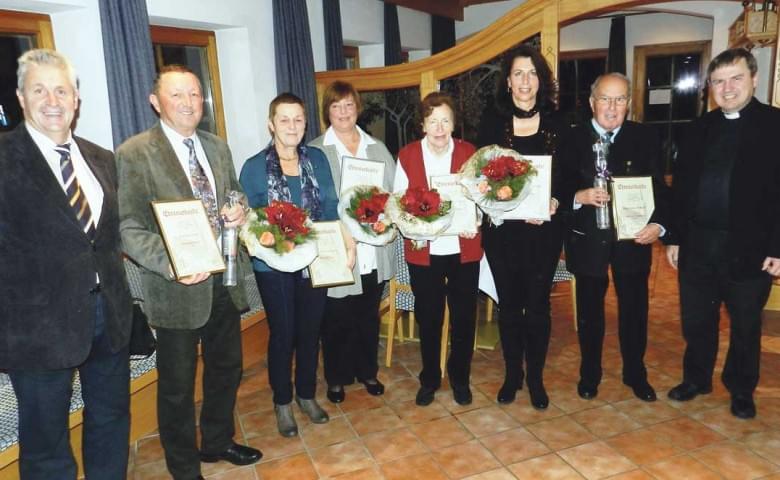 65 Jahre beim Kirchenchor