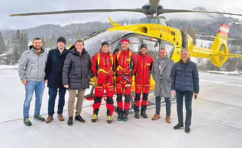 Erster-Hubschrauberlandeanflug